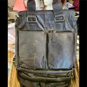 Distressed Leather bags-Unisex